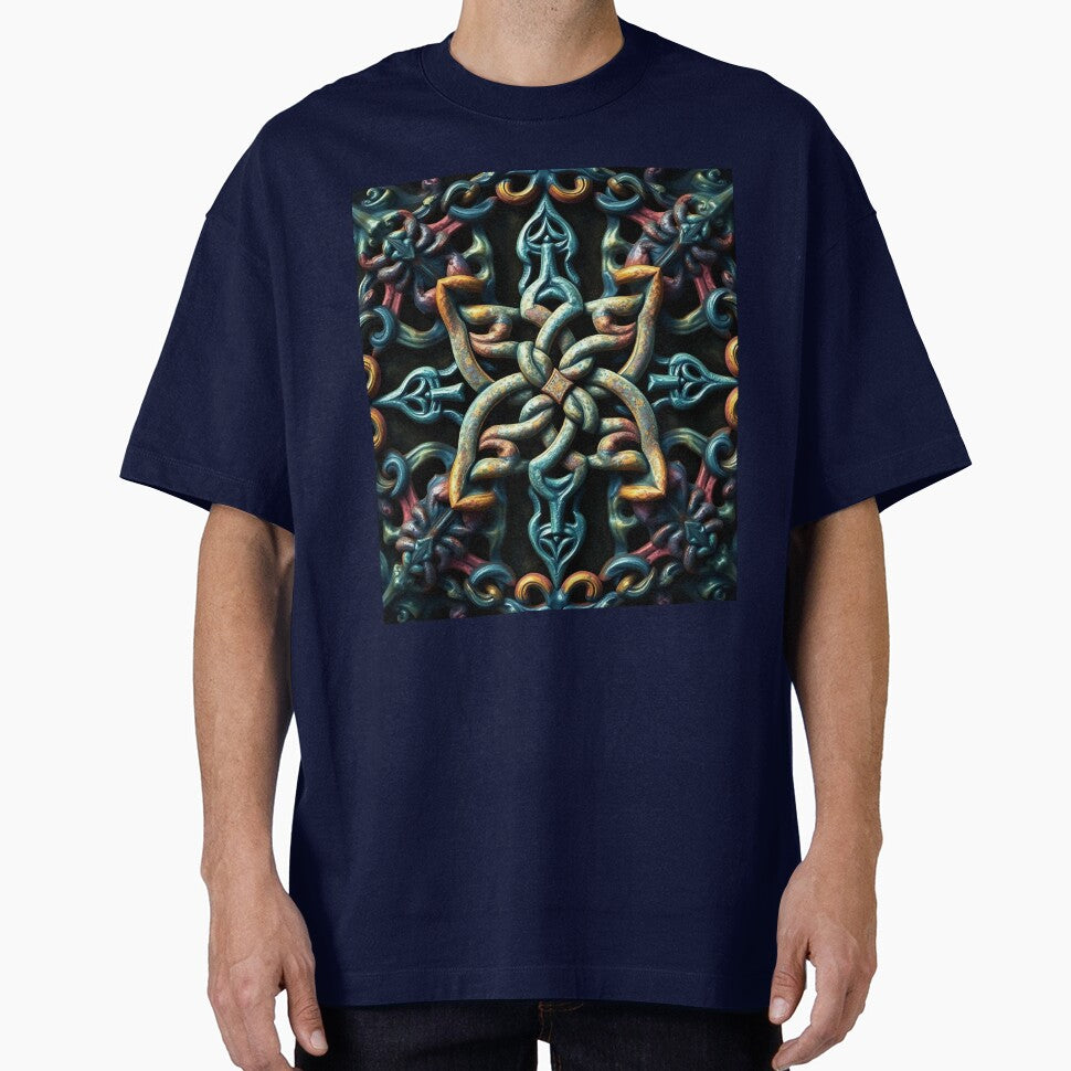 Intricate Celtic Pattern apparel, Fantasy Design Bedding Duvet Cover for Home Decor, t-shirt and accessories by... (Image 1)