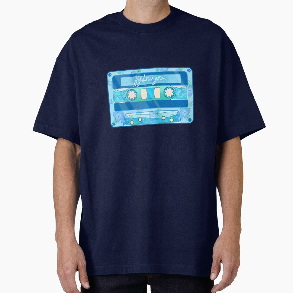 Hydro Hydrangea Cassette by Gummy-Shark T-Shirts, Hoodie, Sweatshirt | BlankRebels.com (Image 1)
