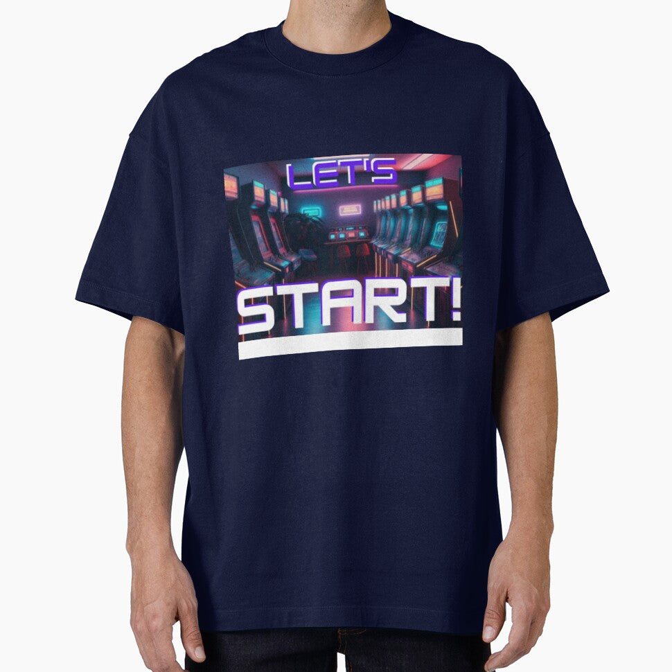Retro Let's Start by PopularStuffs T-Shirts, Hoodie, Sweatshirt | BlankRebels.com (Image 1)
