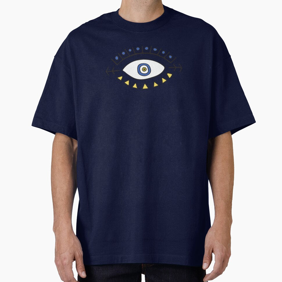 Blue Evil Eye Arrow "Peace" by Mystikaa T-Shirts, Hoodie, Sweatshirt | BlankRebels.com (Image 1)