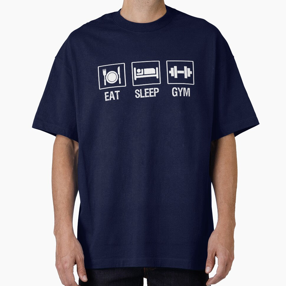 Eat Sleep Gym by VibrantGifts T-Shirts, Hoodie, Sweatshirt | BlankRebels.com (Image 1)