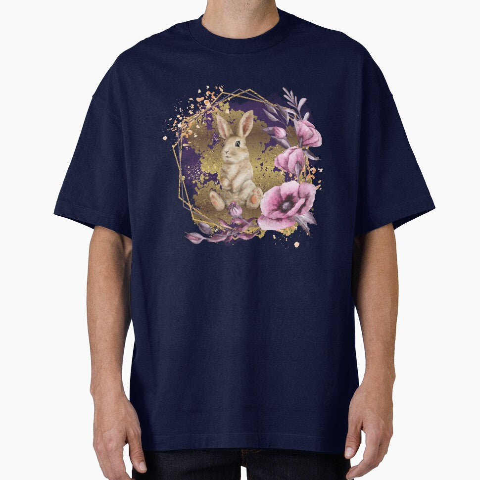 Happy Easter Bunny Purple and Gold by sunnybunnyhoney T-Shirts, Hoodie, Sweatshirt | BlankRebels.com (Image 1)
