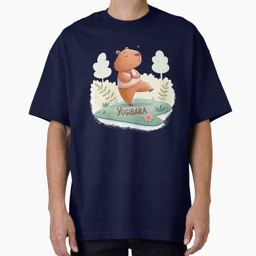 Capybara Yogi by SibMa T-Shirts, Hoodie, Sweatshirt | BlankRebels.com (Image 1)