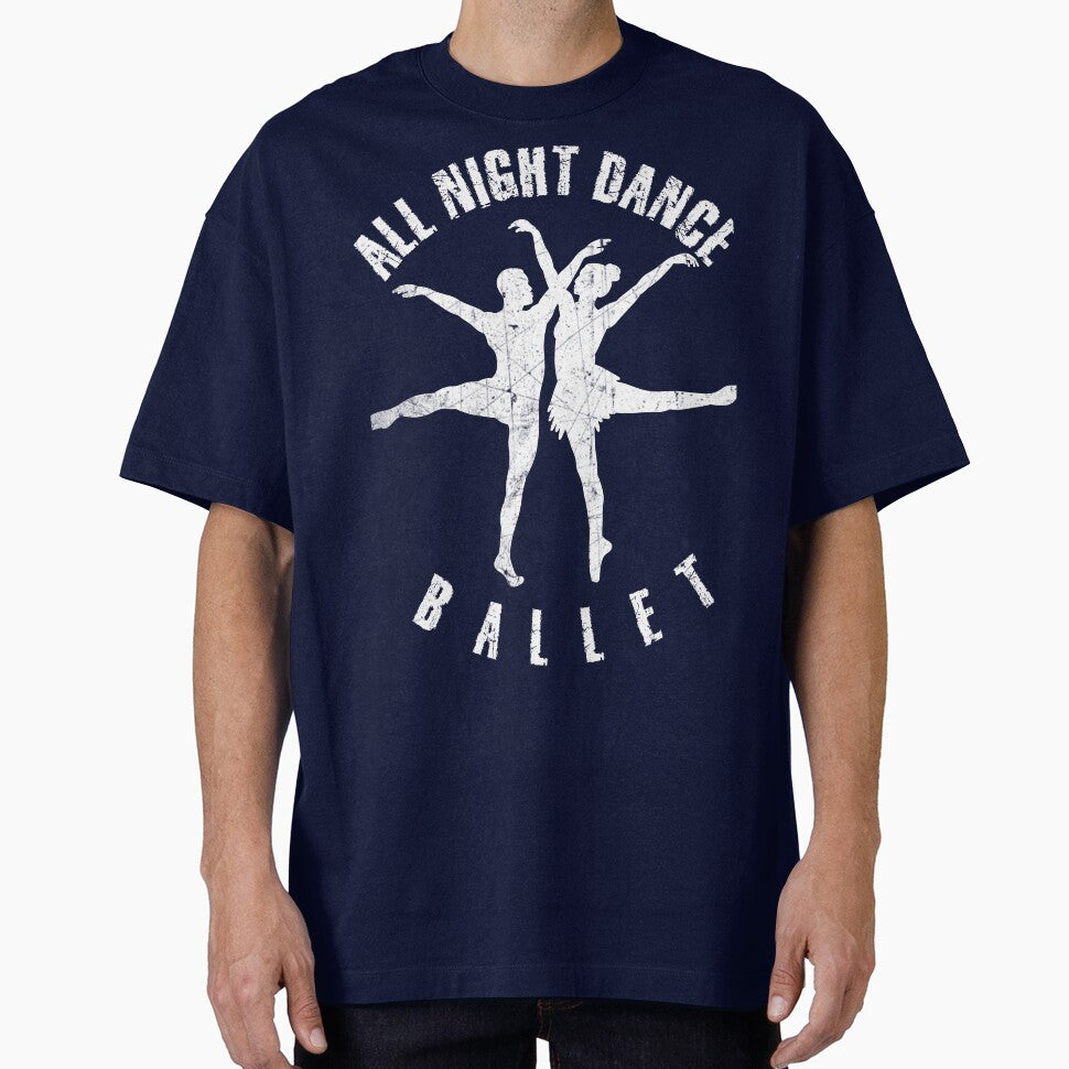 White silhouette of a couple dancing ballet by HarridanCreates T-Shirts, Hoodie, Sweatshirt | BlankRebels.com (Image 1)