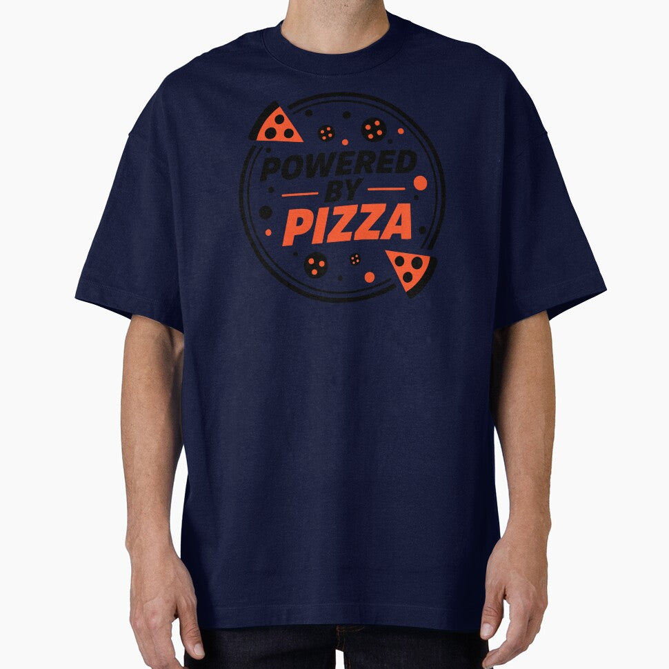 Powered By Pizza by Hcelement1 T-Shirts, Hoodie, Sweatshirt | BlankRebels.com (Image 1)