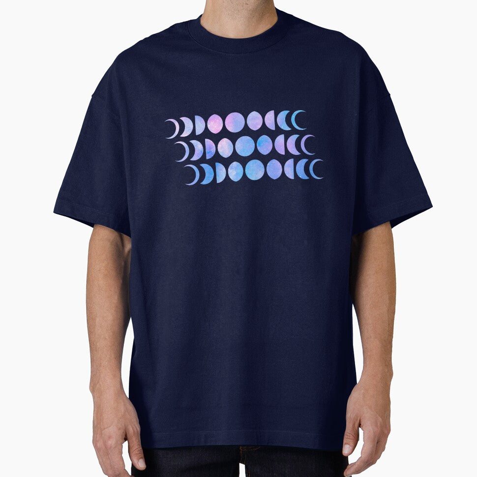 Galaxy Moon Phases by 2Bearies T-Shirts, Hoodie, Sweatshirt | BlankRebels.com (Image 1)