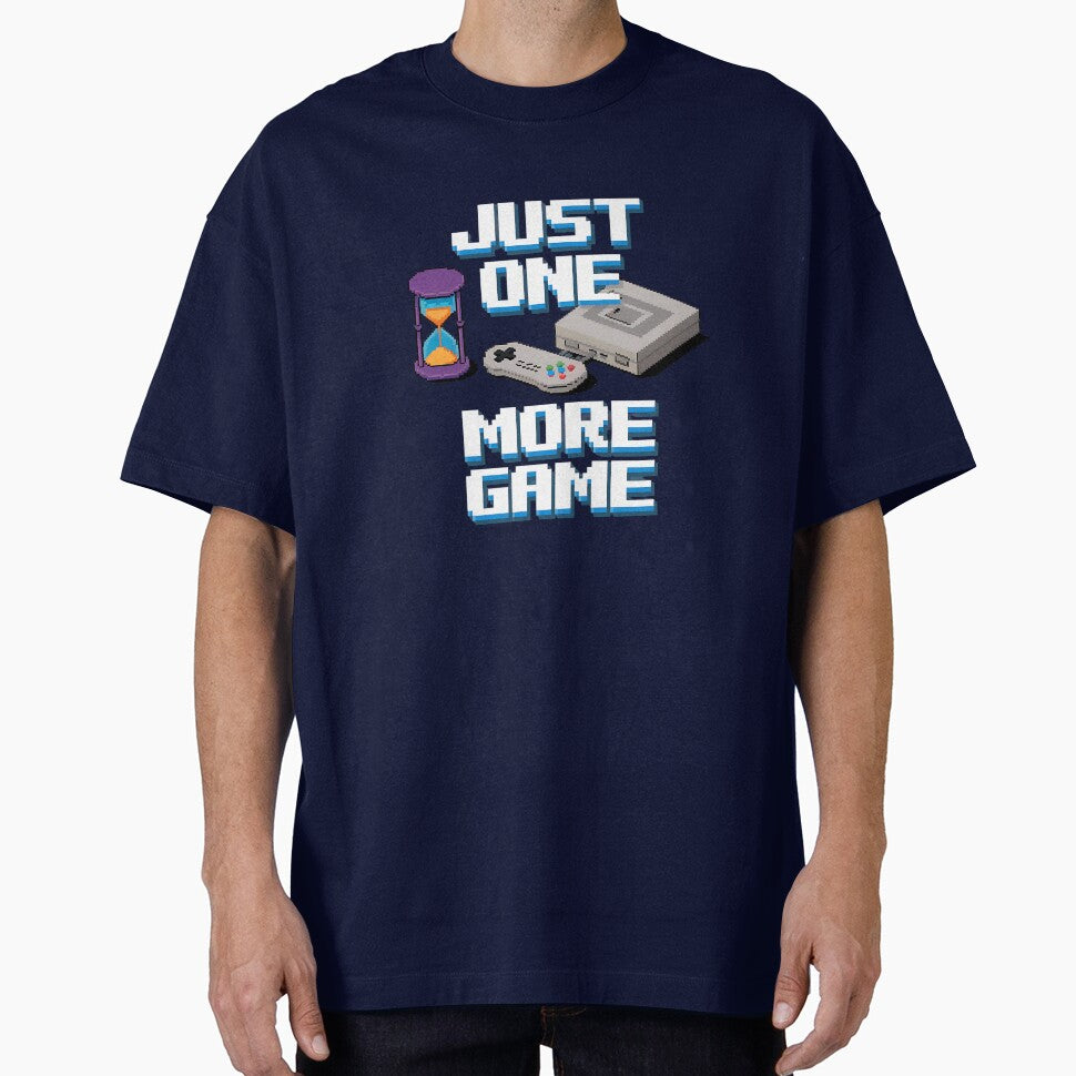Just One More Game Gaming Quote for Hardcore Gamers and Fans by Evolved Ape
