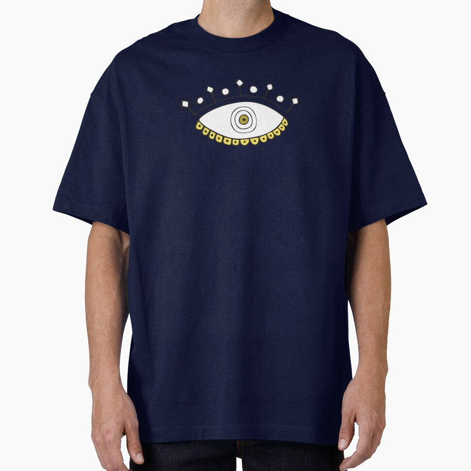 White Evil Eye Crown "Focus" by Mystikaa T-Shirts, Hoodie, Sweatshirt | BlankRebels.com (Image 1)