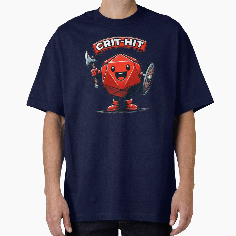 CRIT-HIT by Scrumptious Designs T-Shirts, Hoodie, Sweatshirt | BlankRebels.com (Image 1)