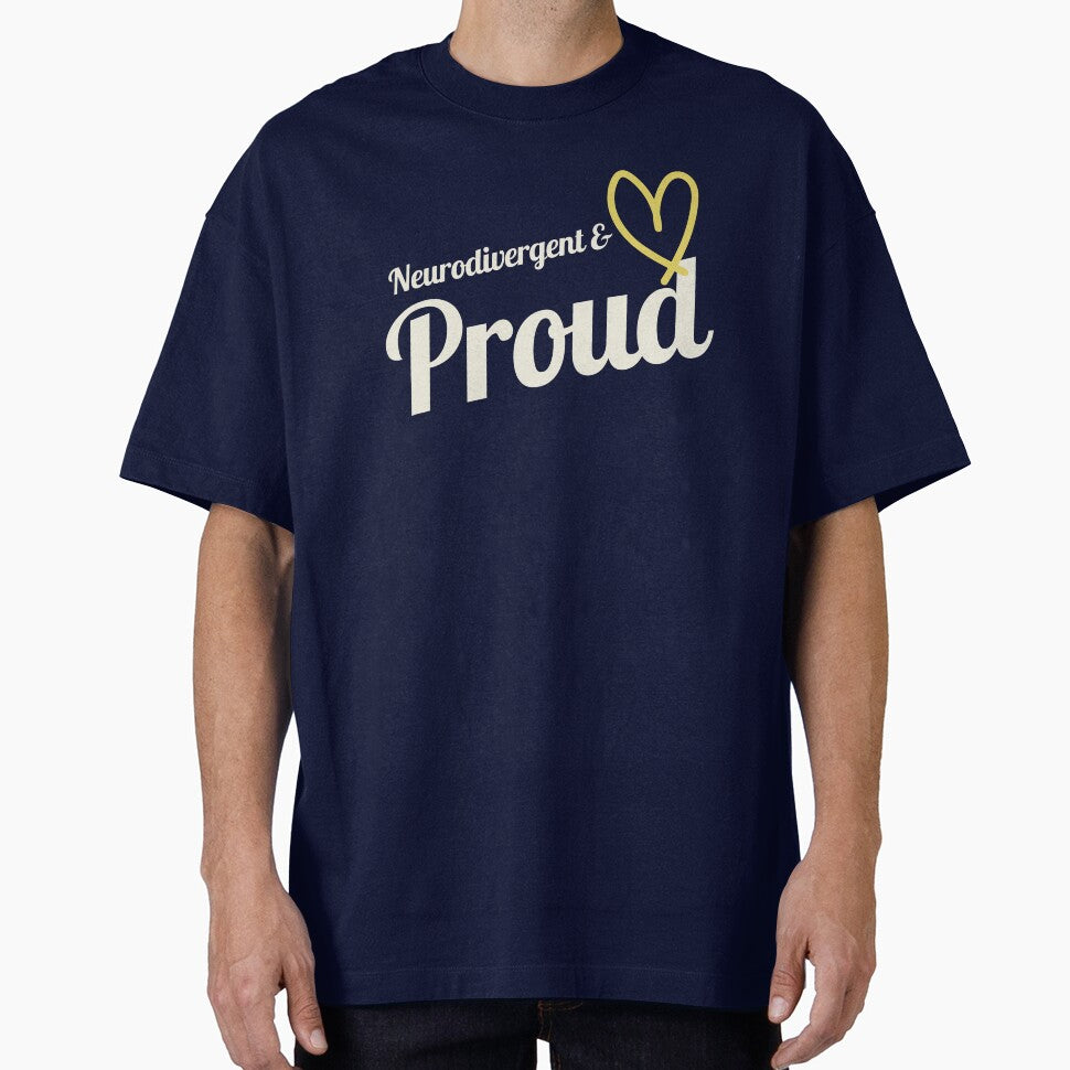 Neurodivergent & Proud ADHD Adult by KKPDesignStudio T-Shirts, Hoodie, Sweatshirt | BlankRebels.com (Image 1)