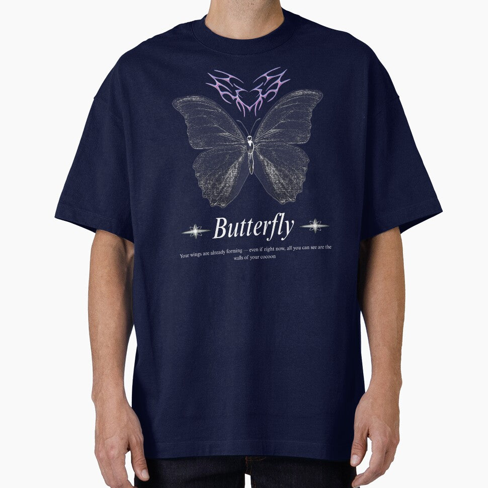 Grunge Butterfly Self Growth Shirt by KaleBrownie Hoodie, Sweatshirt | BlankRebels.com (Image 1)