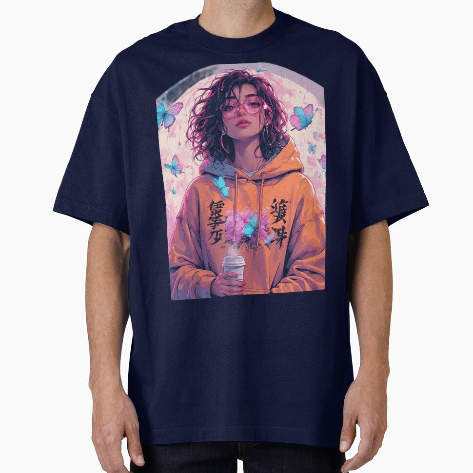 Butterfly Soul – Dreamcore Aesthetic Girl by NegarTv Designs by NegarTv Designs T-Shirts, Hoodie, Sweatshirt (Image 1)
