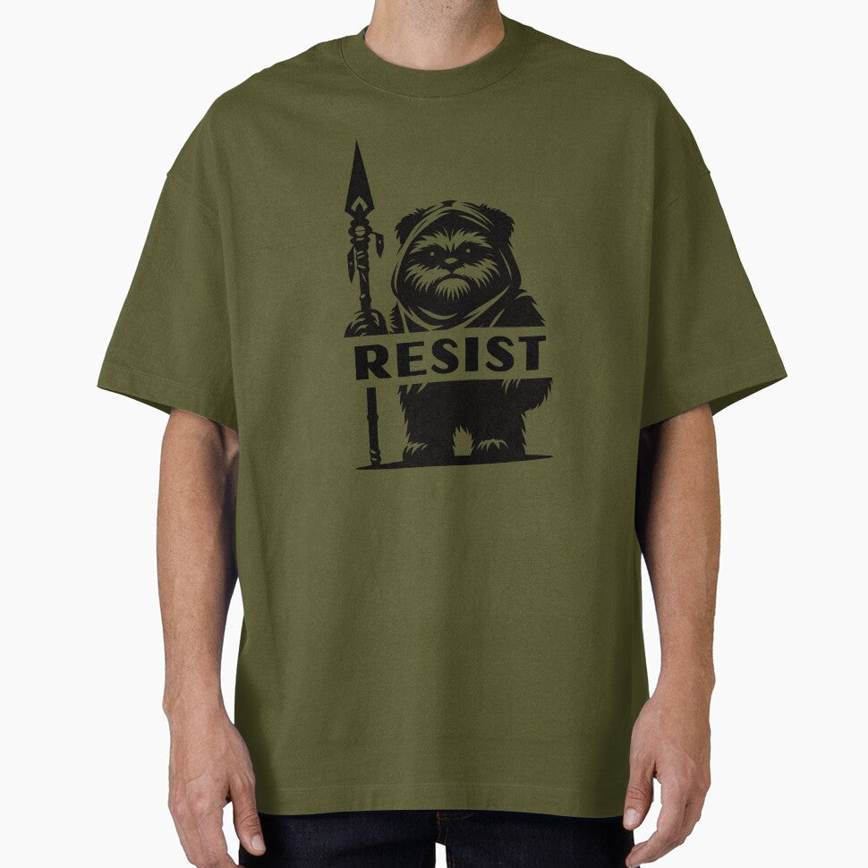 Resist Ewok Cut & Paste Productions T-Shirts, Hoodie, Sweatshirt