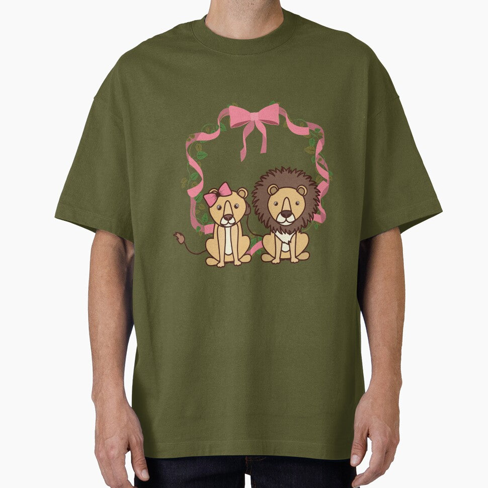 Lion and Lioness by Muhashii Mu T-Shirts, Hoodie, Sweatshirt | BlankRebels.com (Image 1)