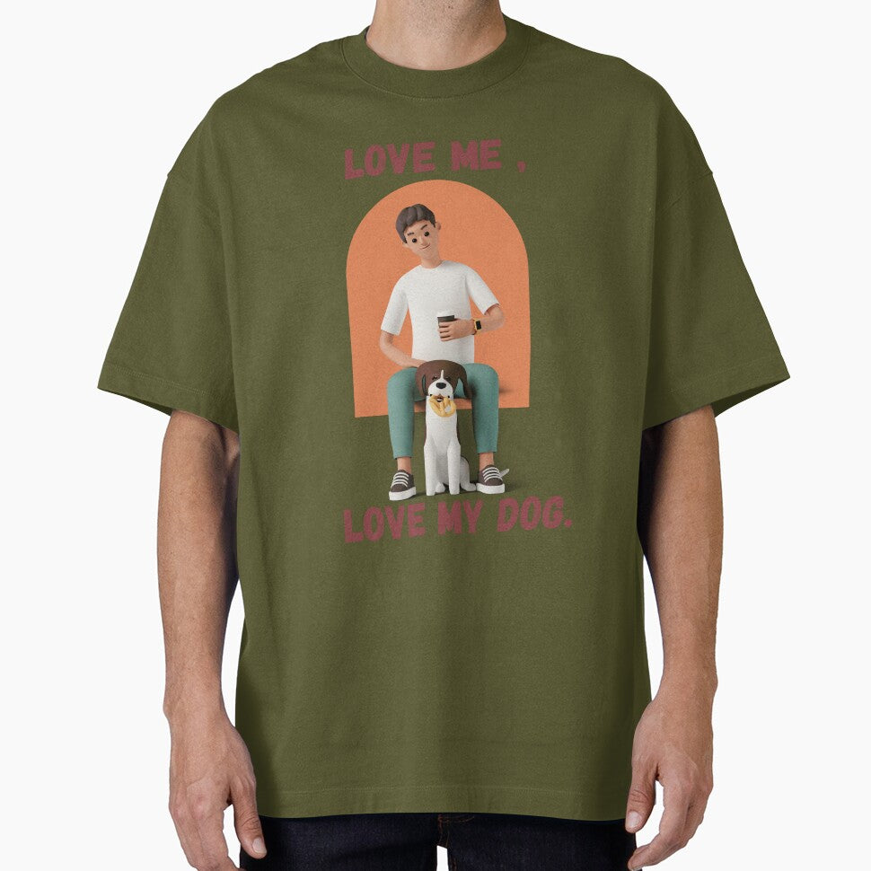 Love me, love my dog. by shopcom T-Shirts, Hoodie, Sweatshirt | BlankRebels.com (Image 1)