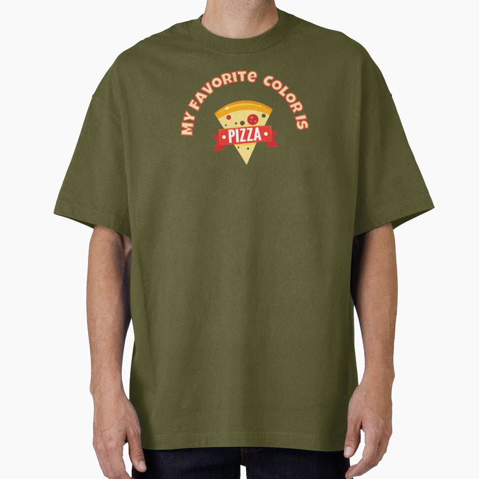 My Favorite Color Is Pizza by GleamingGiant T-Shirts, Hoodie, Sweatshirt | BlankRebels.com (Image 1)