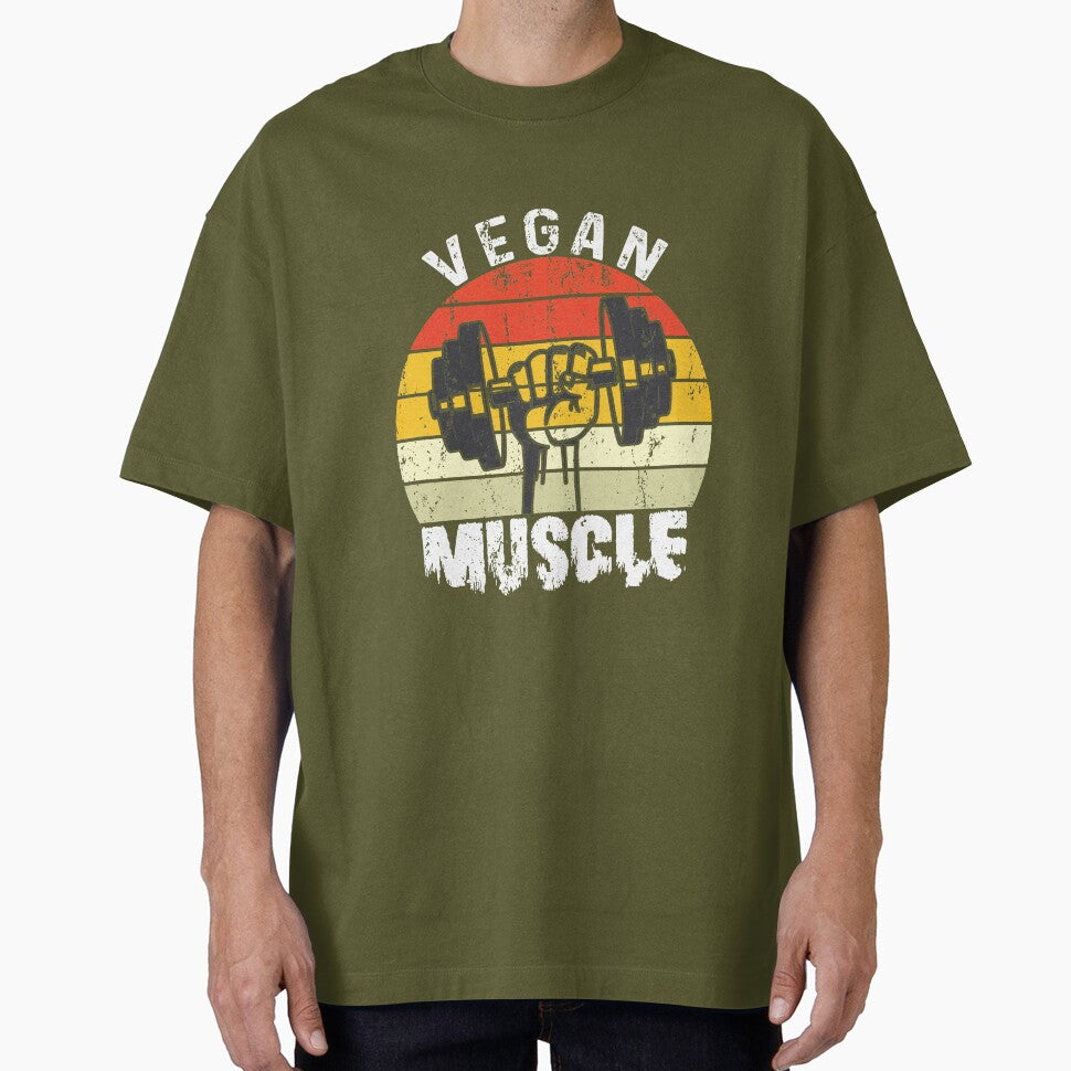 Vegan Muscle Plant Based Life by ArtMeetsPizza T-Shirts, Hoodie, Sweatshirt | BlankRebels.com (Image 1)