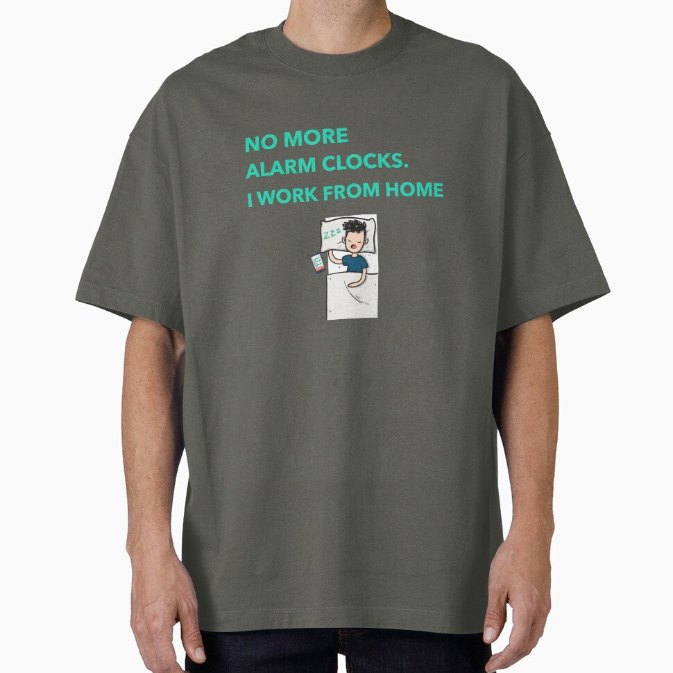 No More Alarm Clocks by HappyFunnyTees T-Shirts, Hoodie, Sweatshirt | BlankRebels.com (Image 1)