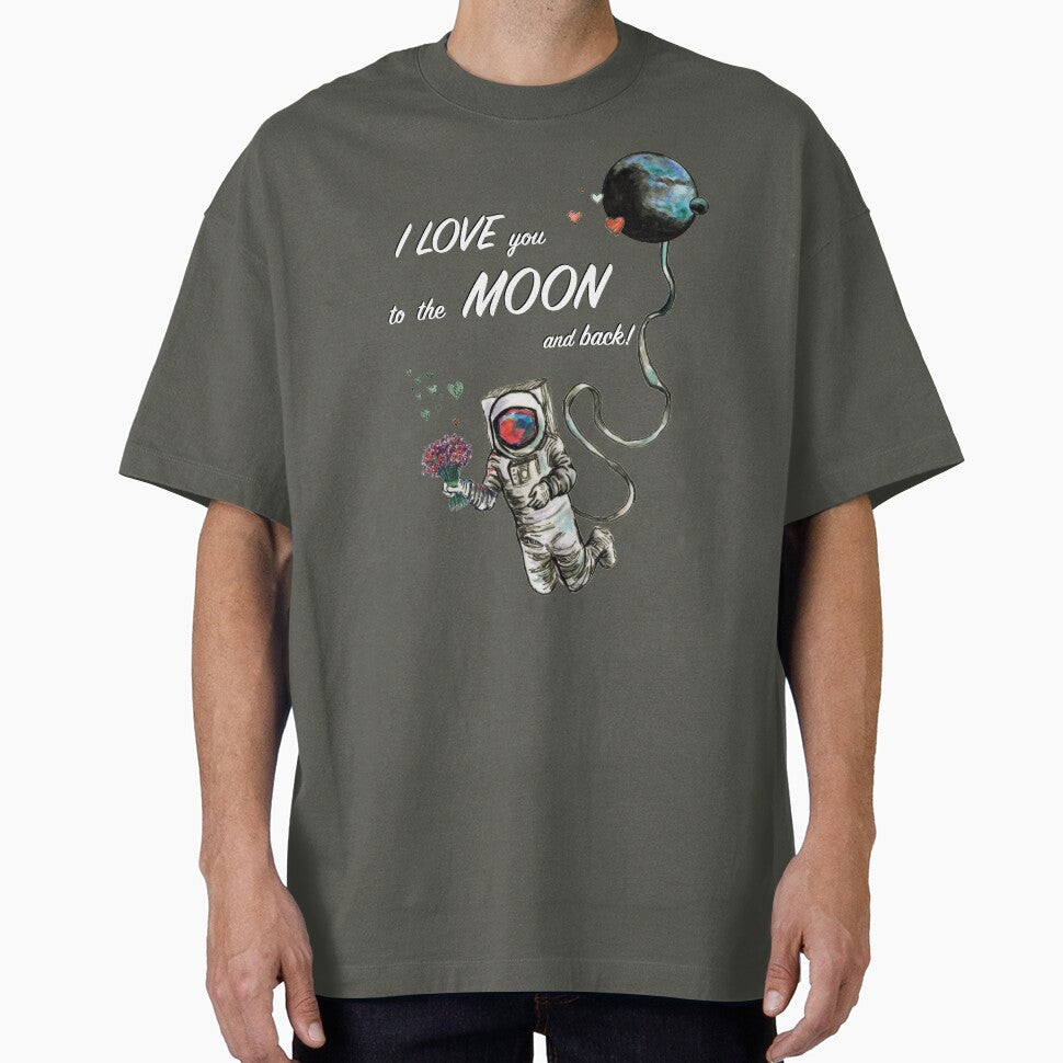 I Love You to the Moon and Back. by FanitsaArt T-Shirts, Hoodie, Sweatshirt | BlankRebels.com (Image 1)