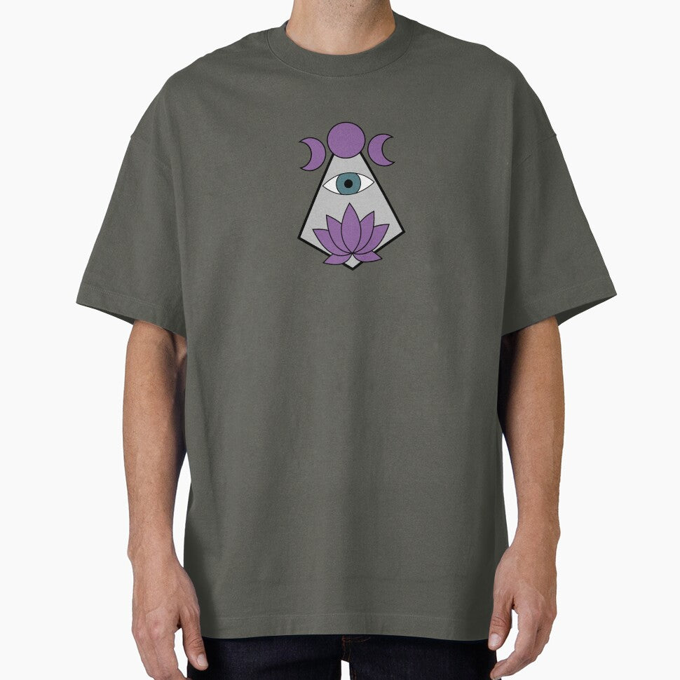 Lotus Eye - Purple & Dark Blue by TheeForestFox Shop T-Shirts, Hoodie, Sweatshirt | BlankRebels.com (Image 1)