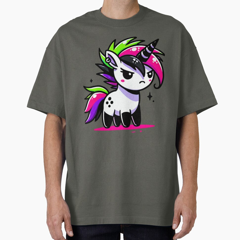 "Neon Rebellion" - The Punk Unicorn by 3DAF T-Shirts, Hoodie, Sweatshirt | BlankRebels.com (Image 1)
