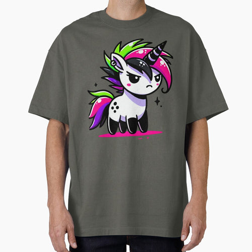 "Neon Rebellion" - The Punk Unicorn by 3DAF T-Shirts, Hoodie, Sweatshirt | BlankRebels.com (Image 1)