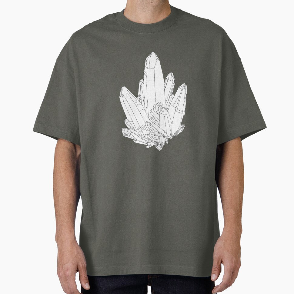 Giant Crystal Design, Magic Crystals Illustration by Anna Grunduls T-Shirts, Hoodie, Sweatshirt | BlankRebels.com (Image 1)