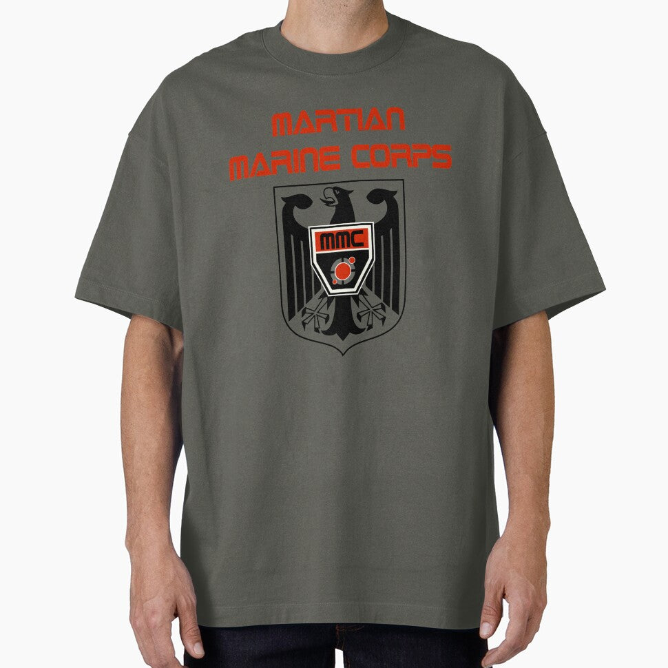 Martian Space Sci-Fi, Martian Marine Corps by Pulficshirts T-Shirts, Hoodie, Sweatshirt | BlankRebels.com (Image 1)
