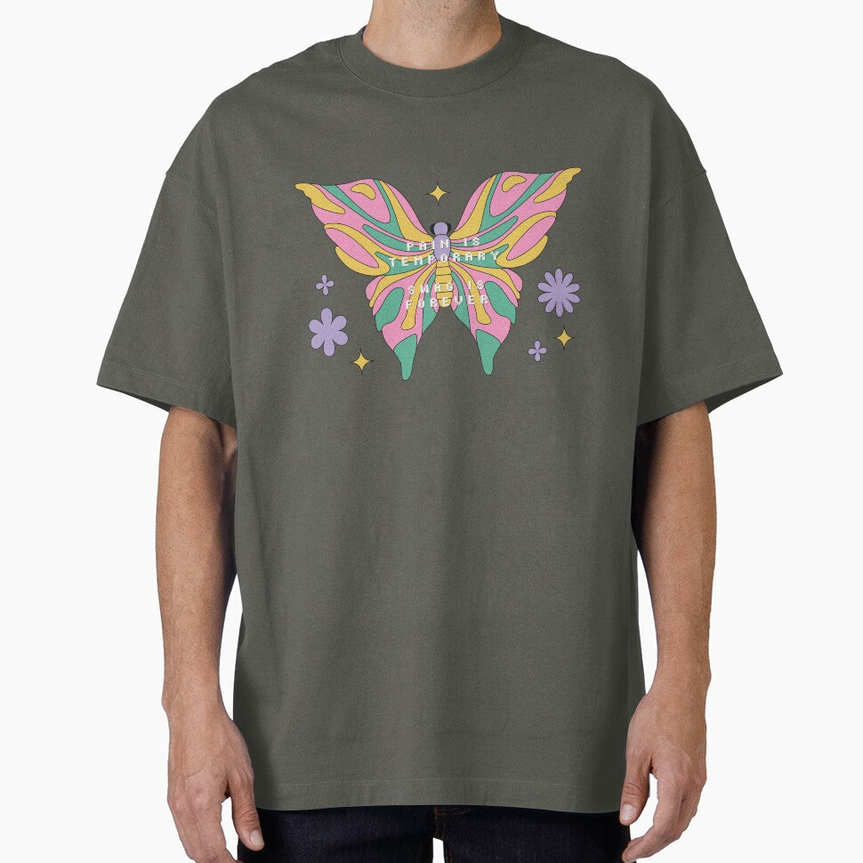 Pain is Temporary Swag is Forever - Quote Art by Arcane Orchid T-Shirts, Hoodie, Sweatshirt | BlankRebels.com (Image 1)