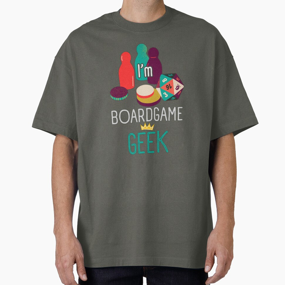 I'm super boardgame geek by InverseArt T-Shirts, Hoodie, Sweatshirt | BlankRebels.com (Image 1)