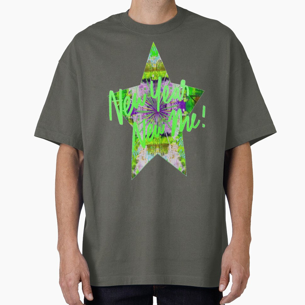 New Year New Me Graphic Abstract Lettering Design,2, Howdy New Year,New Years Celebration, New Years Eve... (Image 1)