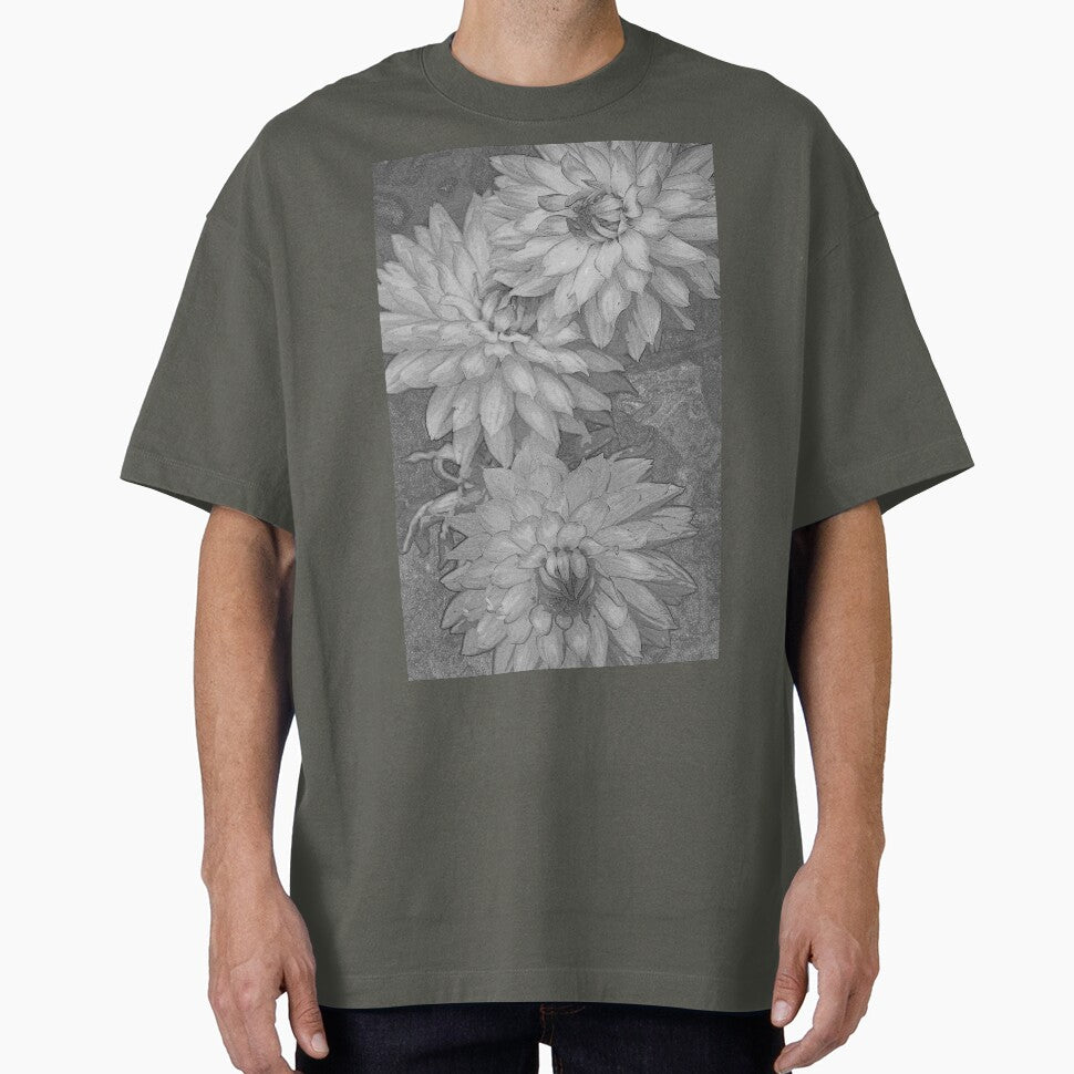 FLORAL  ART GRAPHITE SKETCH INSPIRED by Opalbluerose T-Shirts, Hoodie, Sweatshirt | BlankRebels.com (Image 1)