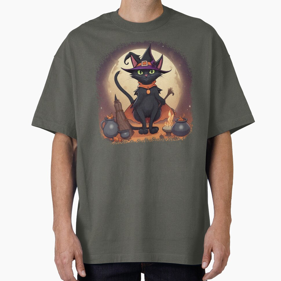 With Black Cat by BioranFactory T-Shirts, Hoodie, Sweatshirt | BlankRebels.com (Image 1)