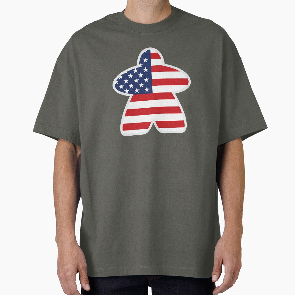 American Meeple by brainthought T-Shirts, Hoodie, Sweatshirt | BlankRebels.com (Image 1)