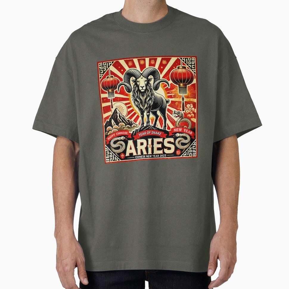 Aries Chinese New Year Design by Sototos® ⭐⭐⭐⭐⭐ T-Shirts, Hoodie, Sweatshirt | BlankRebels.com (Image 1)