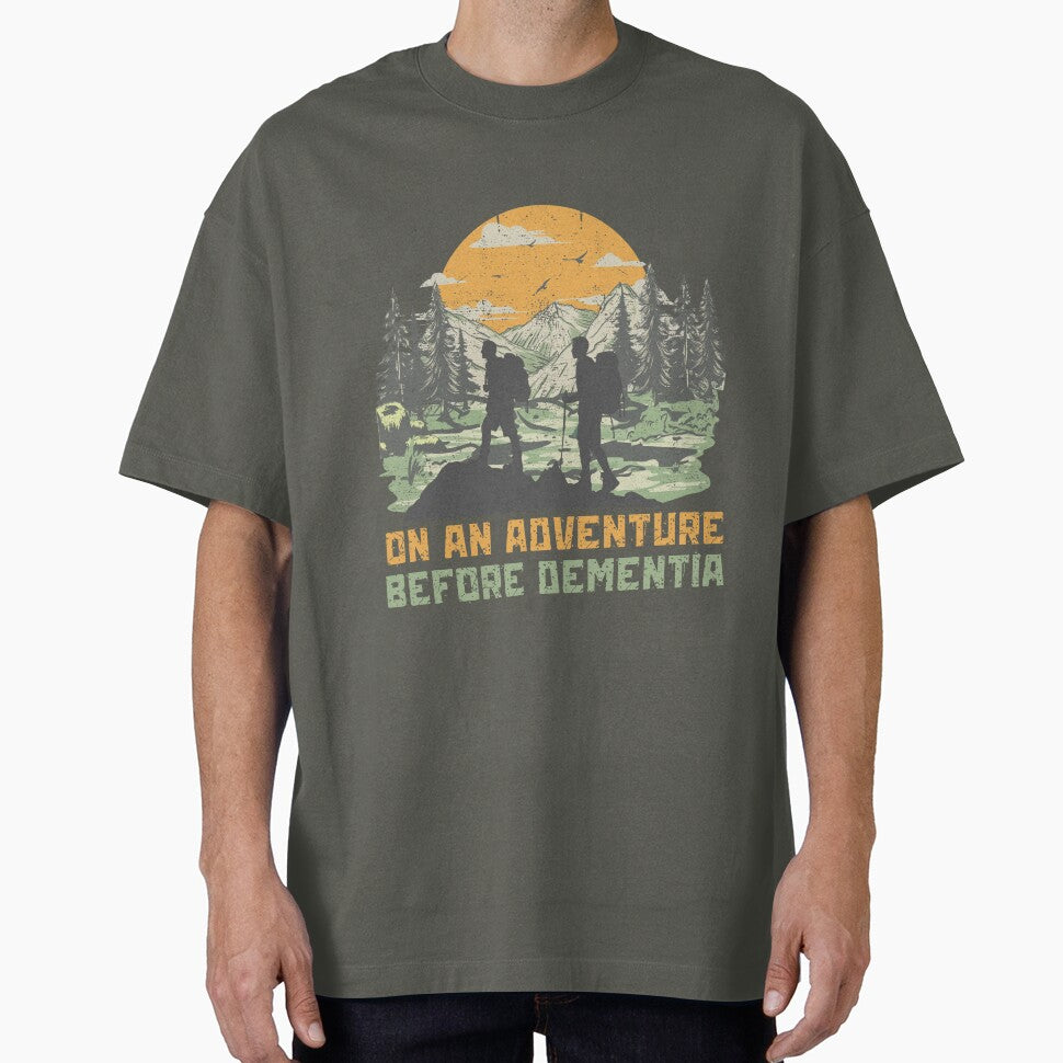 On and adventure before dementia vintage style design. by Alyn8 T-Shirts, Hoodie, Sweatshirt | BlankRebels.com (Image 1)