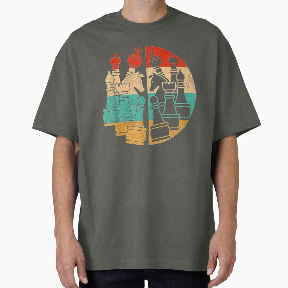 Vintage retro chess pieces stalemate by linhkaphung T-Shirts, Hoodie, Sweatshirt | BlankRebels.com (Image 1)