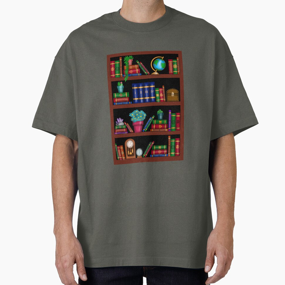 Bookshelf Bibliophile by Jeweliegwen