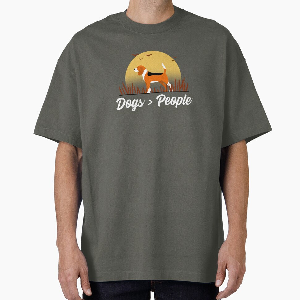 Dogs > People by LugosTees