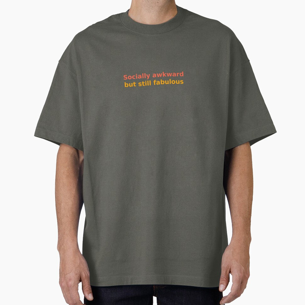 Socially Awkward but Still Fabulous by Miximondo T-Shirts, Hoodie, Sweatshirt | BlankRebels.com (Image 1)