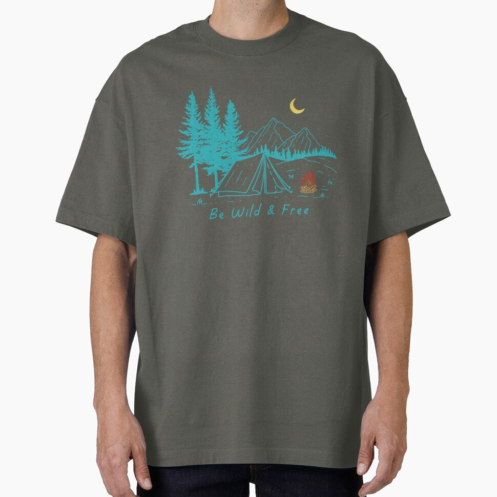 Be Wild and Free by ethnicdrawing T-Shirts, Hoodie, Sweatshirt | BlankRebels.com (Image 1)