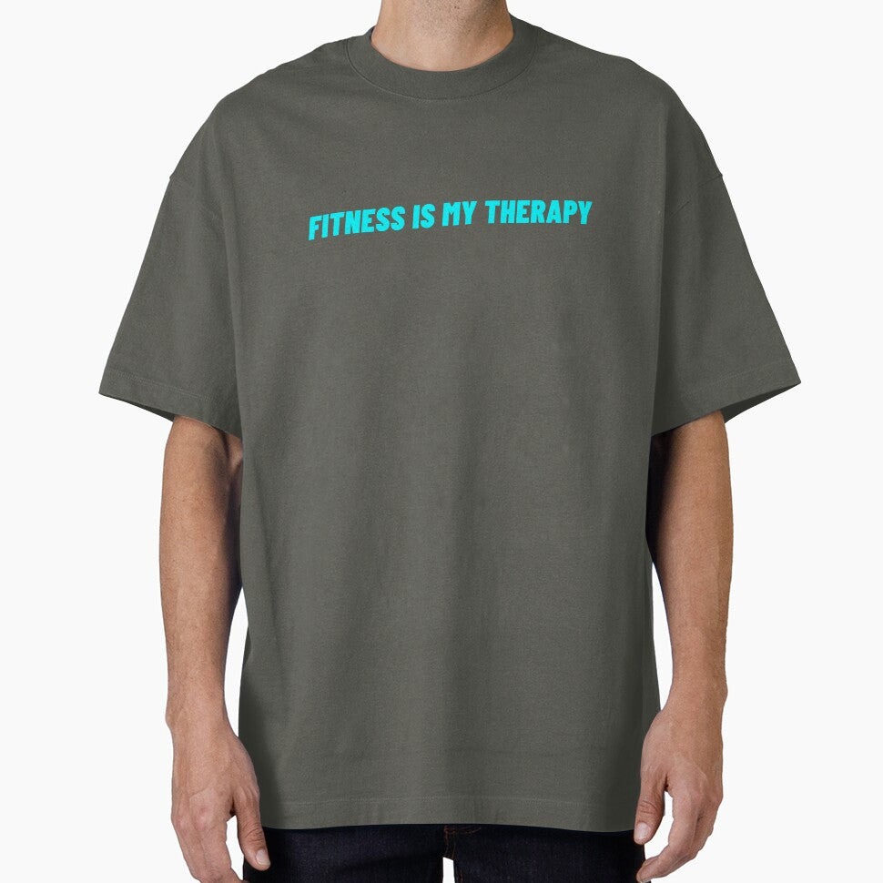 Fitness is My Therapy - Inspirational Fitness Quote by Mugfulmomentz