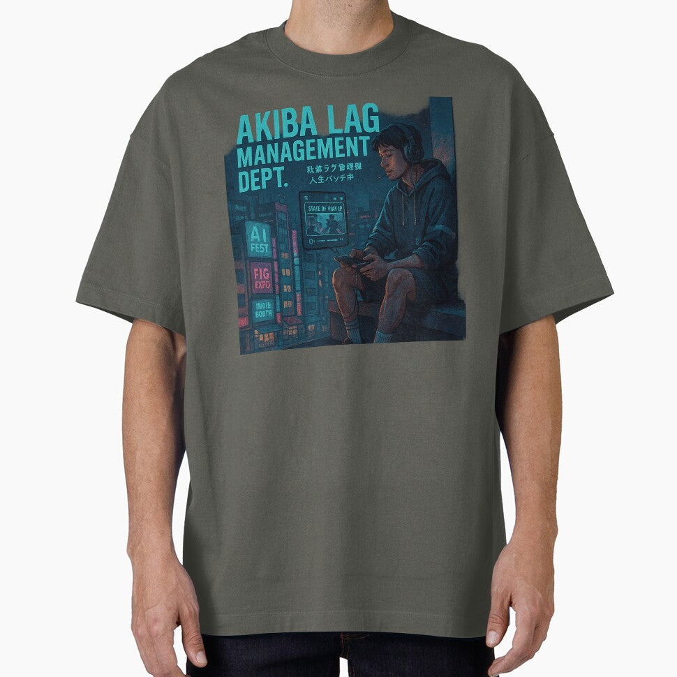 Akiba Lag Management Dept – Tokyo Gamer Night by POD DYNASTY T-Shirts, Hoodie, Sweatshirt | BlankRebels.com (Image 1)