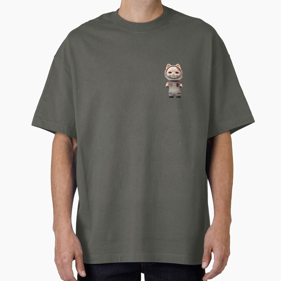 Cute Cat Astronaut by Cybronauts T-Shirts, Hoodie, Sweatshirt | BlankRebels.com (Image 1)
