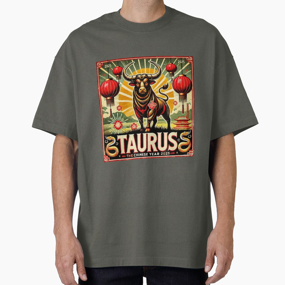 Taurus Chinese New Year Design by Sototos® ⭐⭐⭐⭐⭐ T-Shirts, Hoodie, Sweatshirt | BlankRebels.com (Image 1)