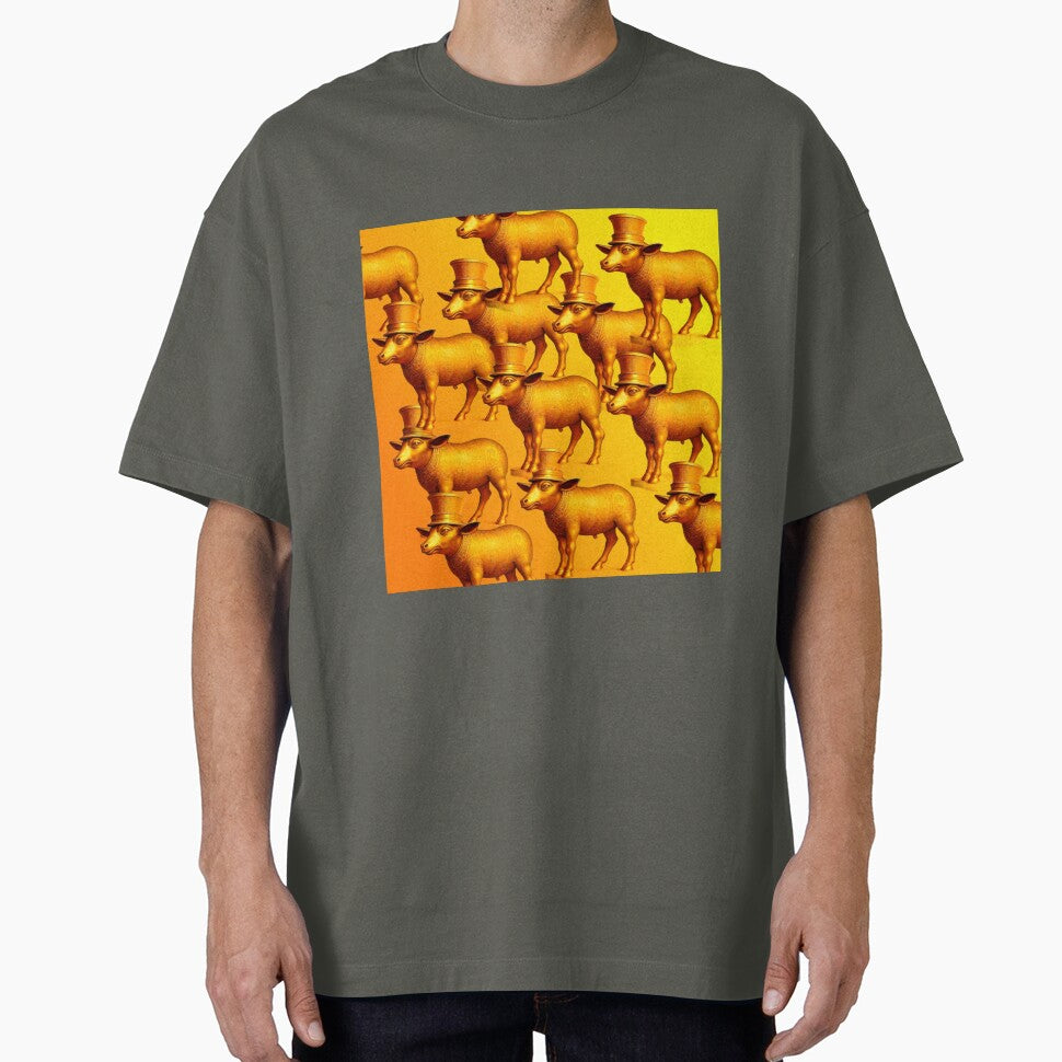 The Dapper Idol: Golden Calf Pattern by daweave77 T-Shirts, Hoodie, Sweatshirt | BlankRebels.com (Image 1)