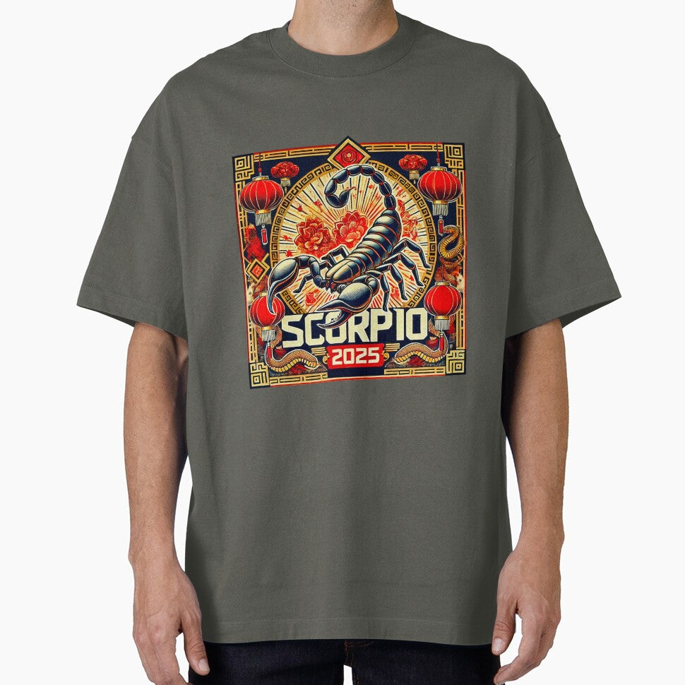 Scorpio Retro Chinese New Year Design by Sototos® ⭐⭐⭐⭐⭐ T-Shirts, Hoodie, Sweatshirt | BlankRebels.com (Image 1)