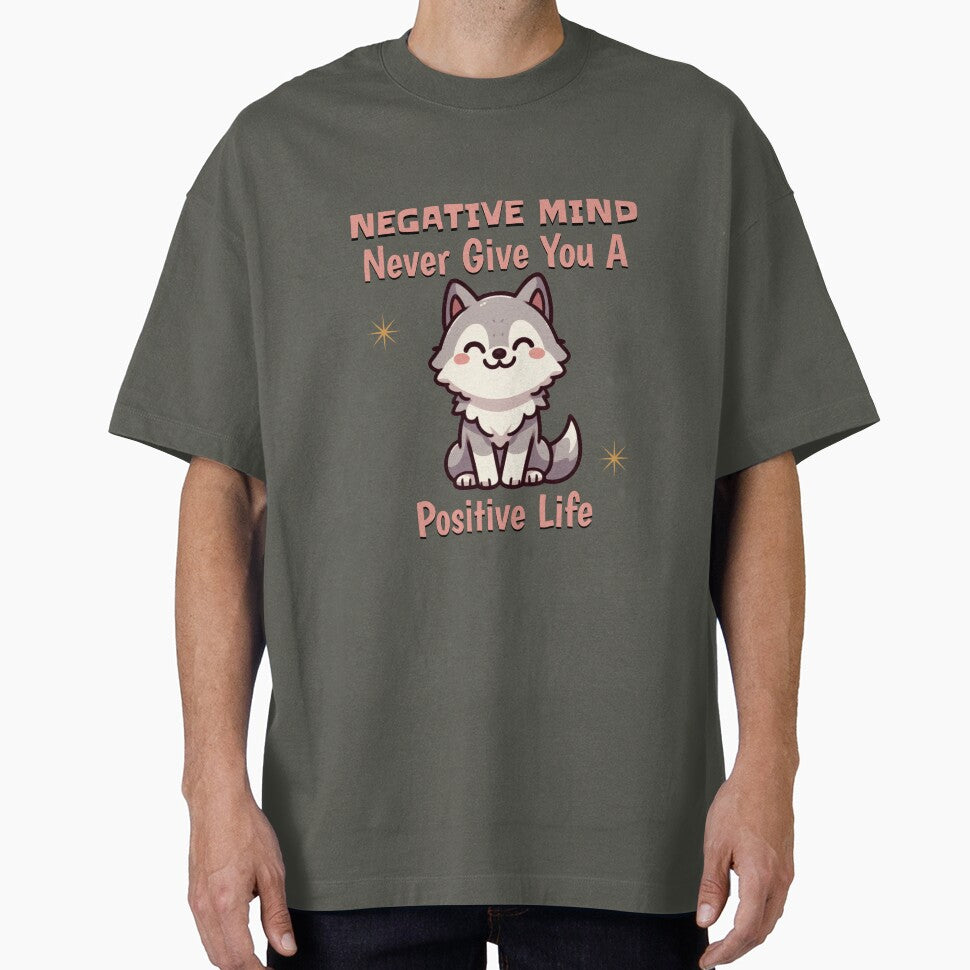 negative mind never give you a positive life Wolf by LemuellTrends T-Shirts, Hoodie, Sweatshirt | BlankRebels.com (Image 1)