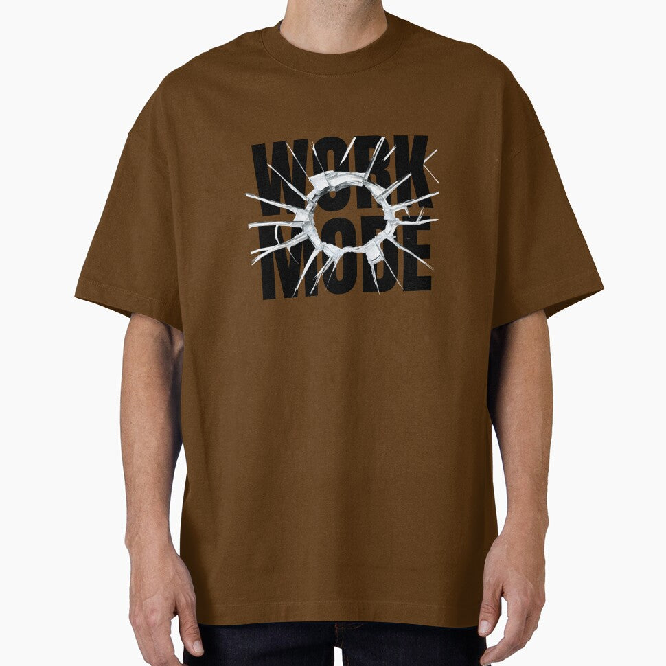 Work mode T-shirt by CraftDigitPrint Hoodie, Sweatshirt | BlankRebels.com (Image 1)