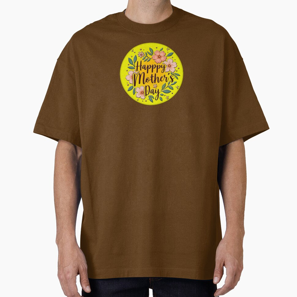 Happy Mother’s Day – Bright Floral Circle Design by Topoartispp T-Shirts, Hoodie, Sweatshirt | BlankRebels.com (Image 1)